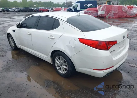2011 Kia Optima Lx из США, поврежденный, VIN KNAGM4A71B5058336